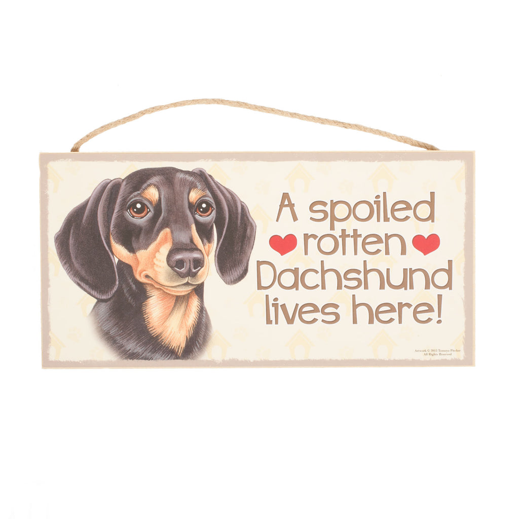 Pet Plaque Dachshund Tan Pointed