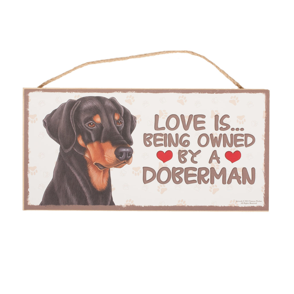 Pet Plaque Doberman