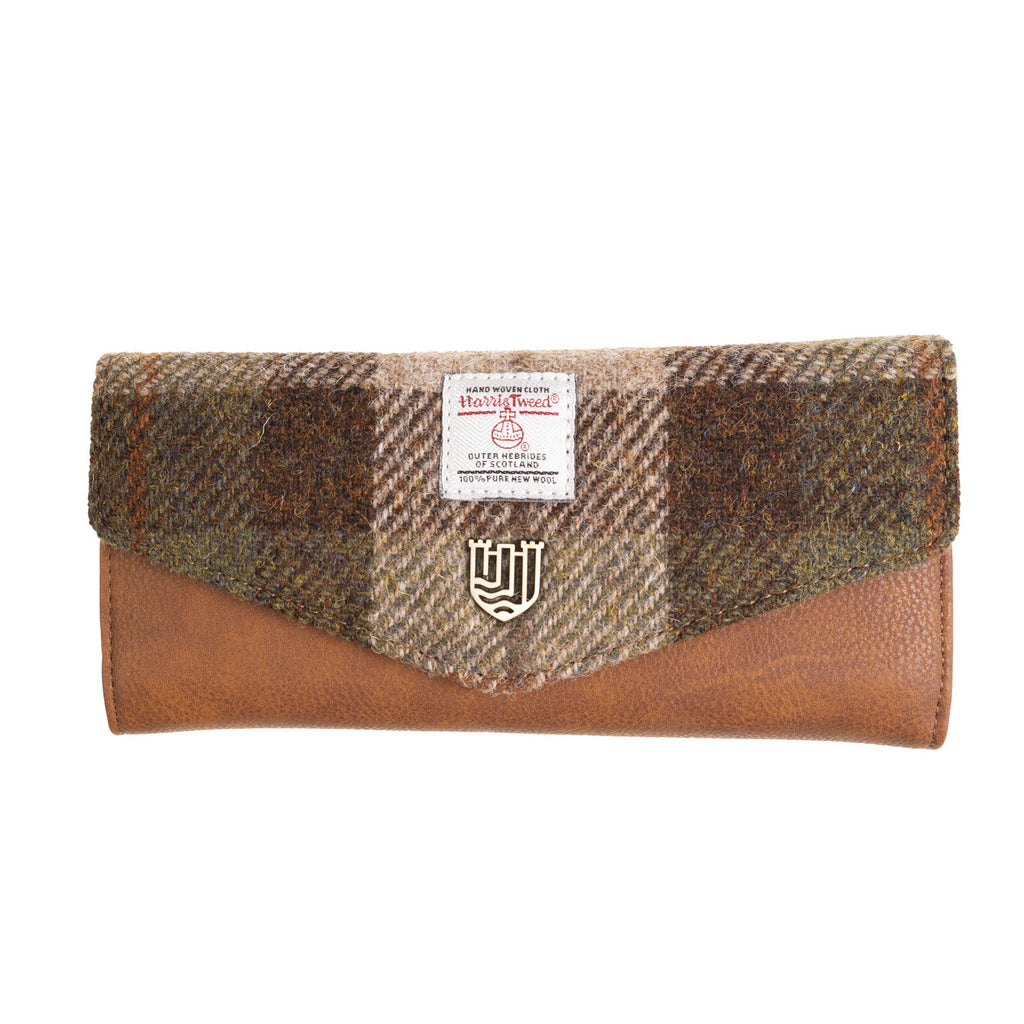 The Large Clasp Purse Chestnut