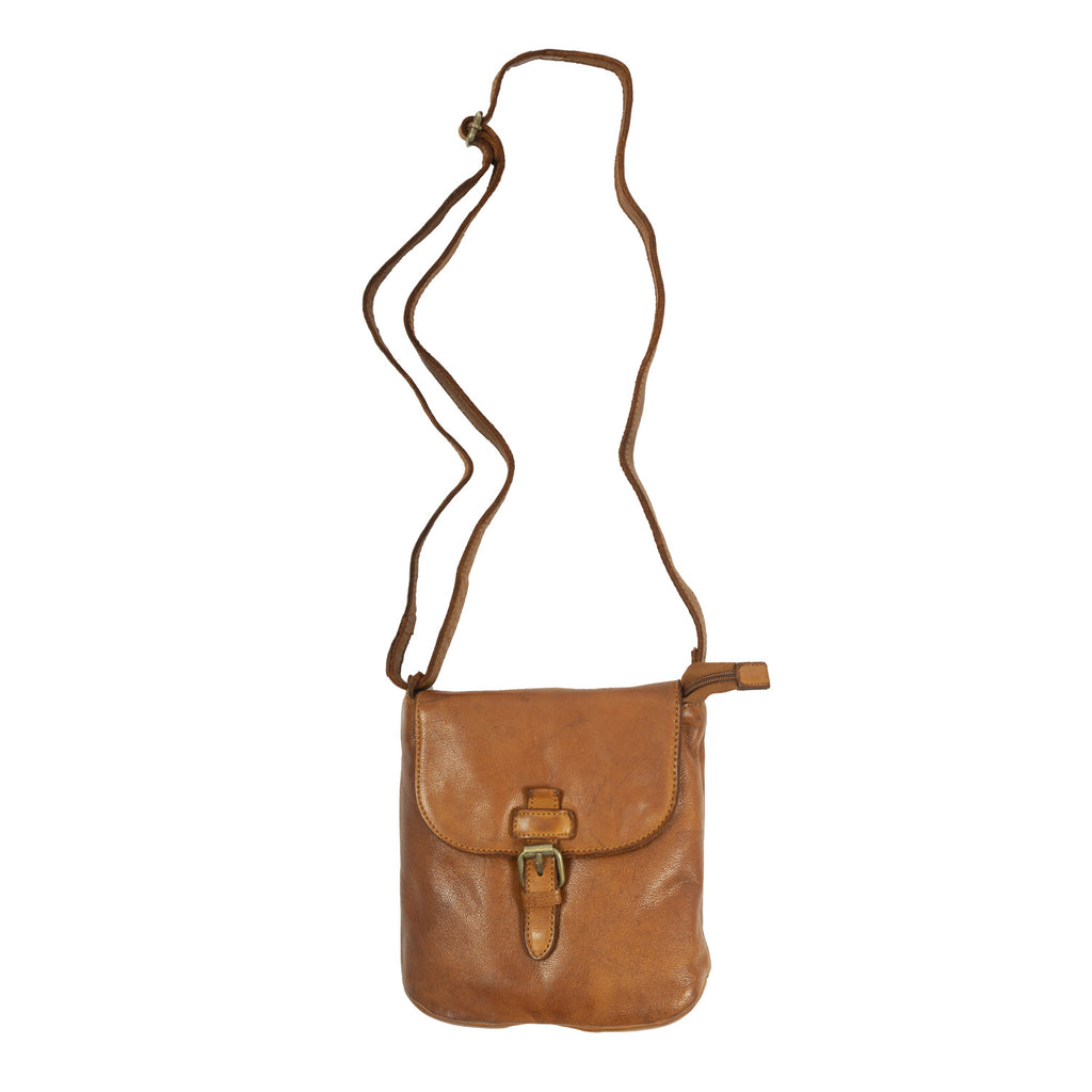 Small Crossover Bag Tan