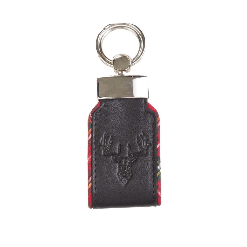 Braemar Leather Keyring