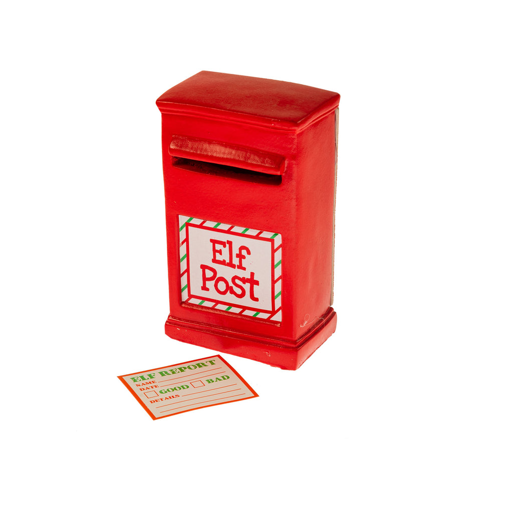 Polystone Elf Post Box In Box