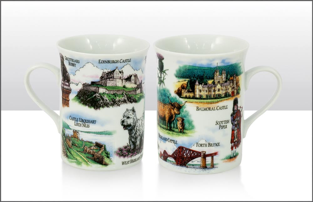 Scotland Collage Mug