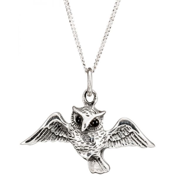 S/S Flying Owl Necklace