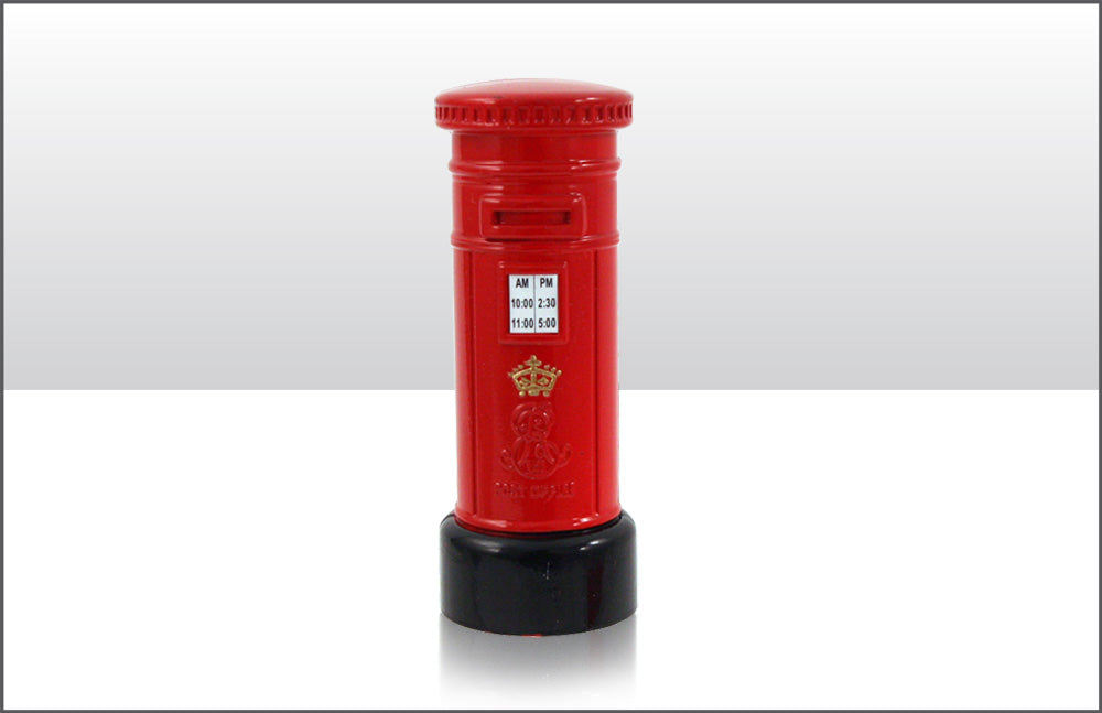 Single Red Post Box Die Cast