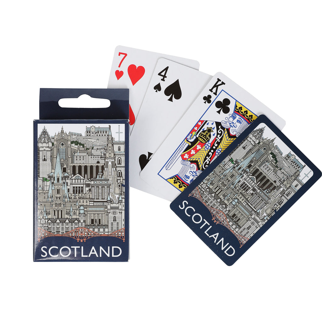Scotland Landmarks Playing Cards