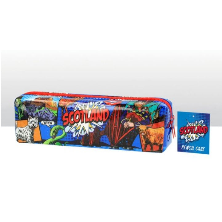 Scotland Pop Art Pencil Case