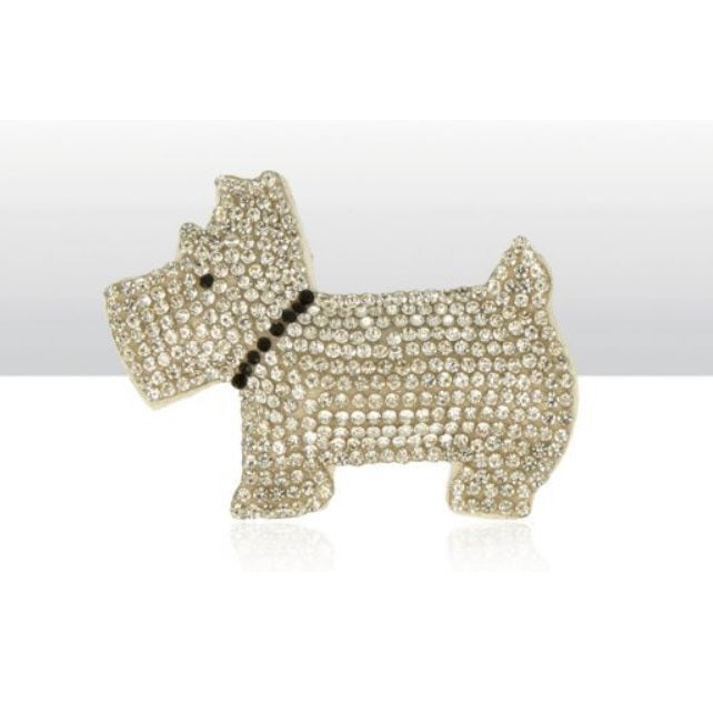 Westie Diamante Magnet