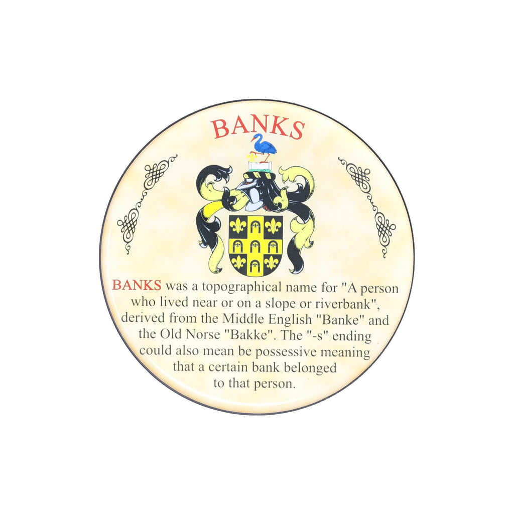 Heraldic Coaster Banks