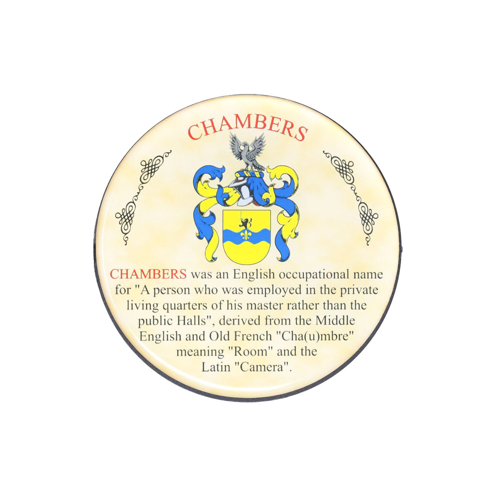 Heraldic Coaster Chambers