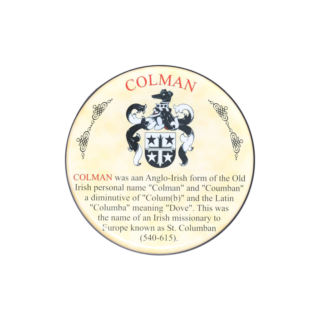 Heraldic Coaster Colman