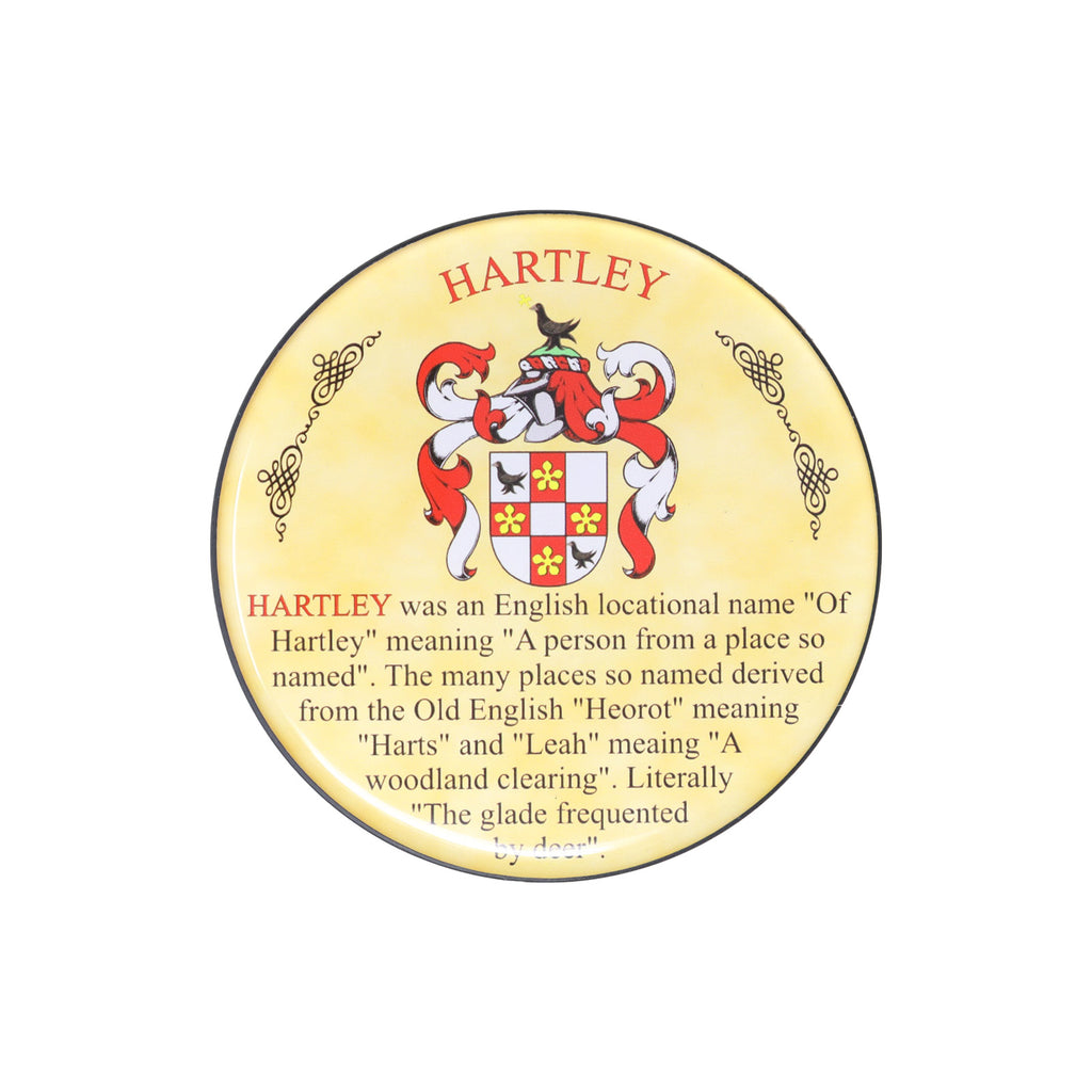 Heraldic Coaster Hartley