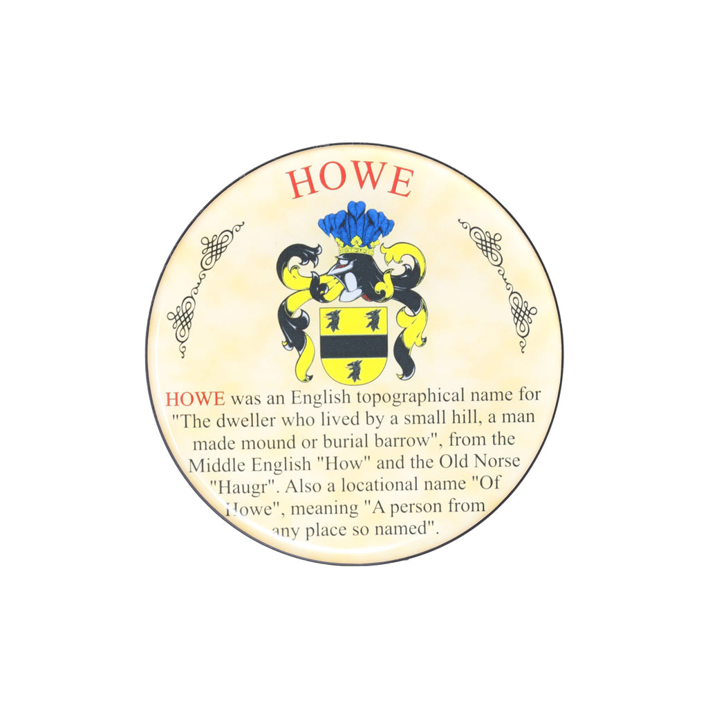 Heraldic Coaster Howe