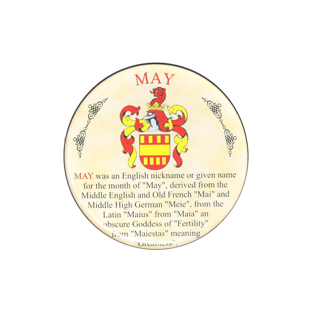 Heraldic Coaster May