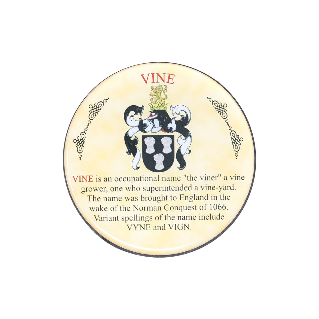 Heraldic Coaster Vine
