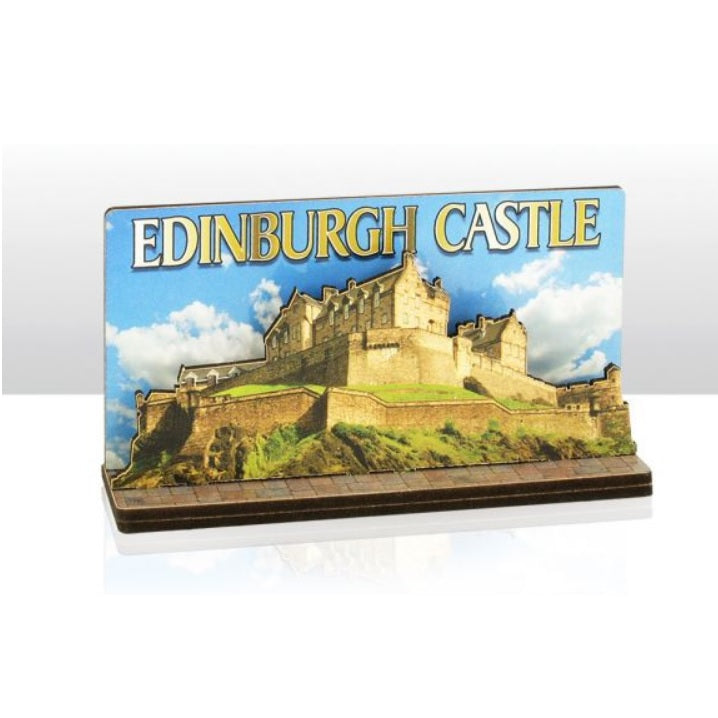 Edinburgh Castle Photo Wood