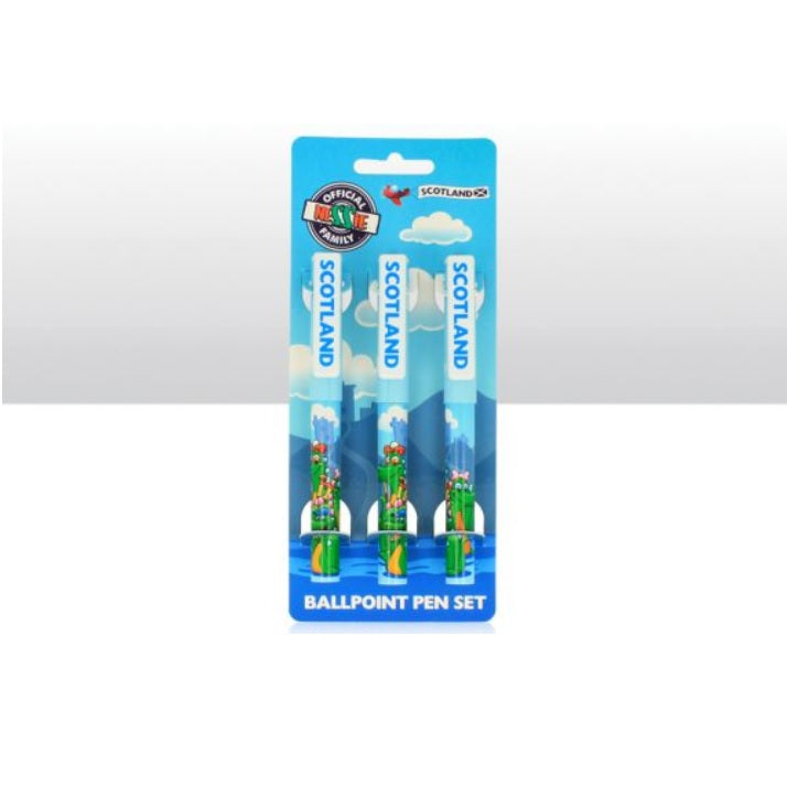 Nessie Family Icon Pen Set Of 3