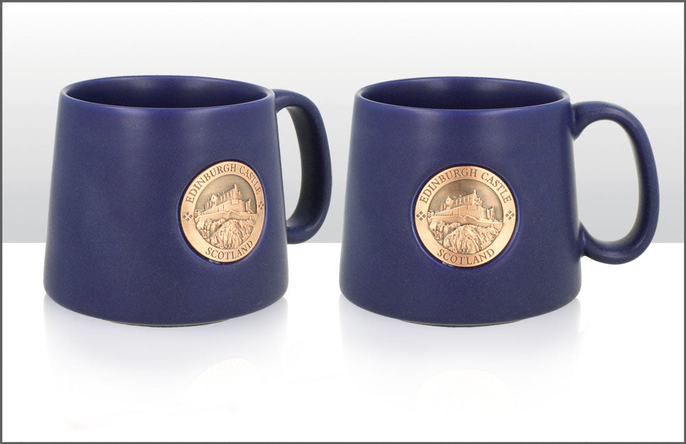 Edinburgh Castle Disc Reverse Taper Mug