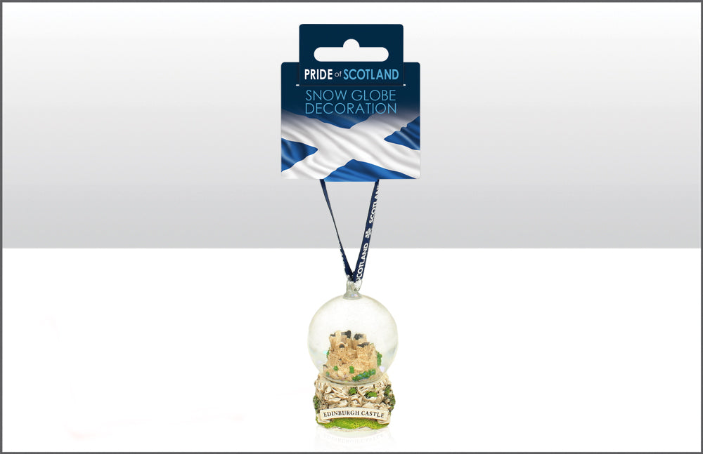 Edinburgh Castle 45Mm Snowglobe Decor