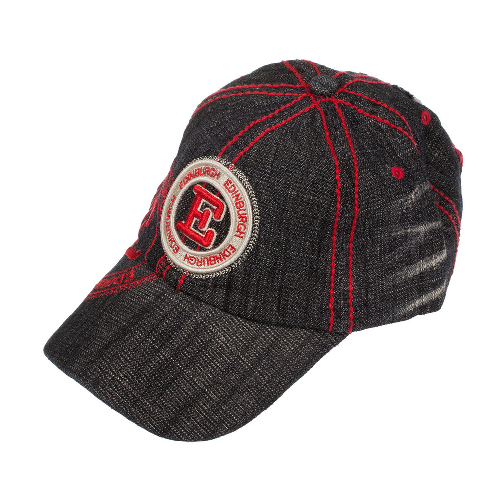 Edinburgh - Black Active Wear Cap