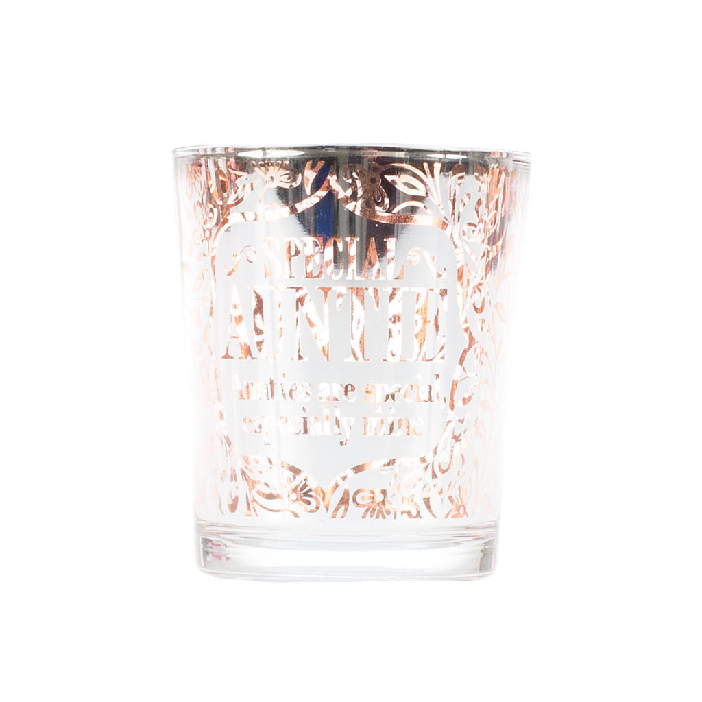Metallic Candlepot Auntie