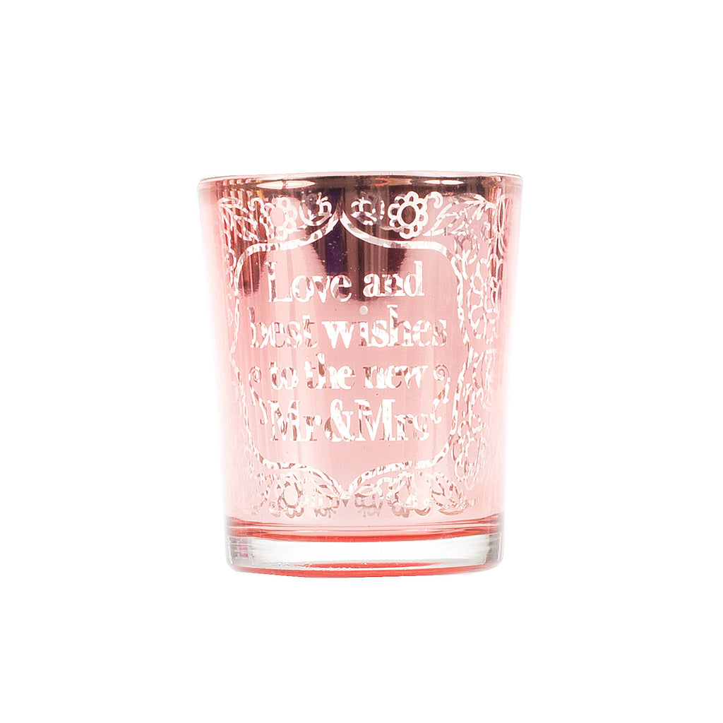 Metallic Candlepot Wedding