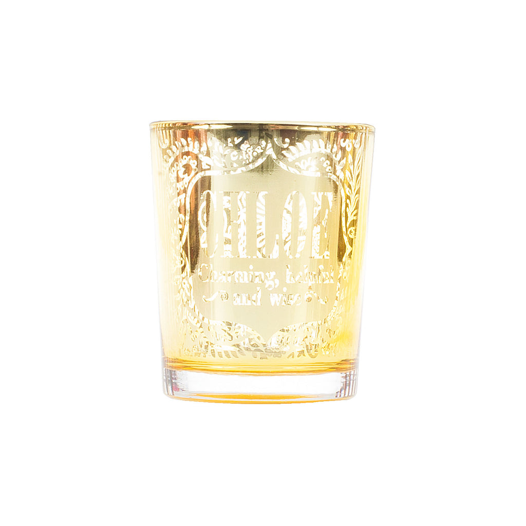 Metallic Candlepot Chloe