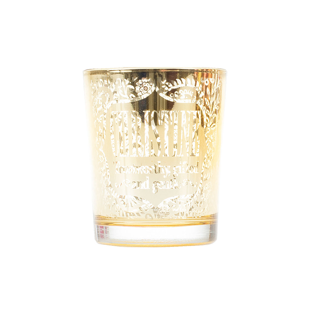 Metallic Candlepot Christine