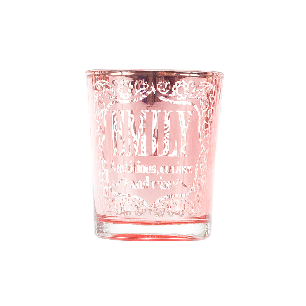 Metallic Candlepot Emily