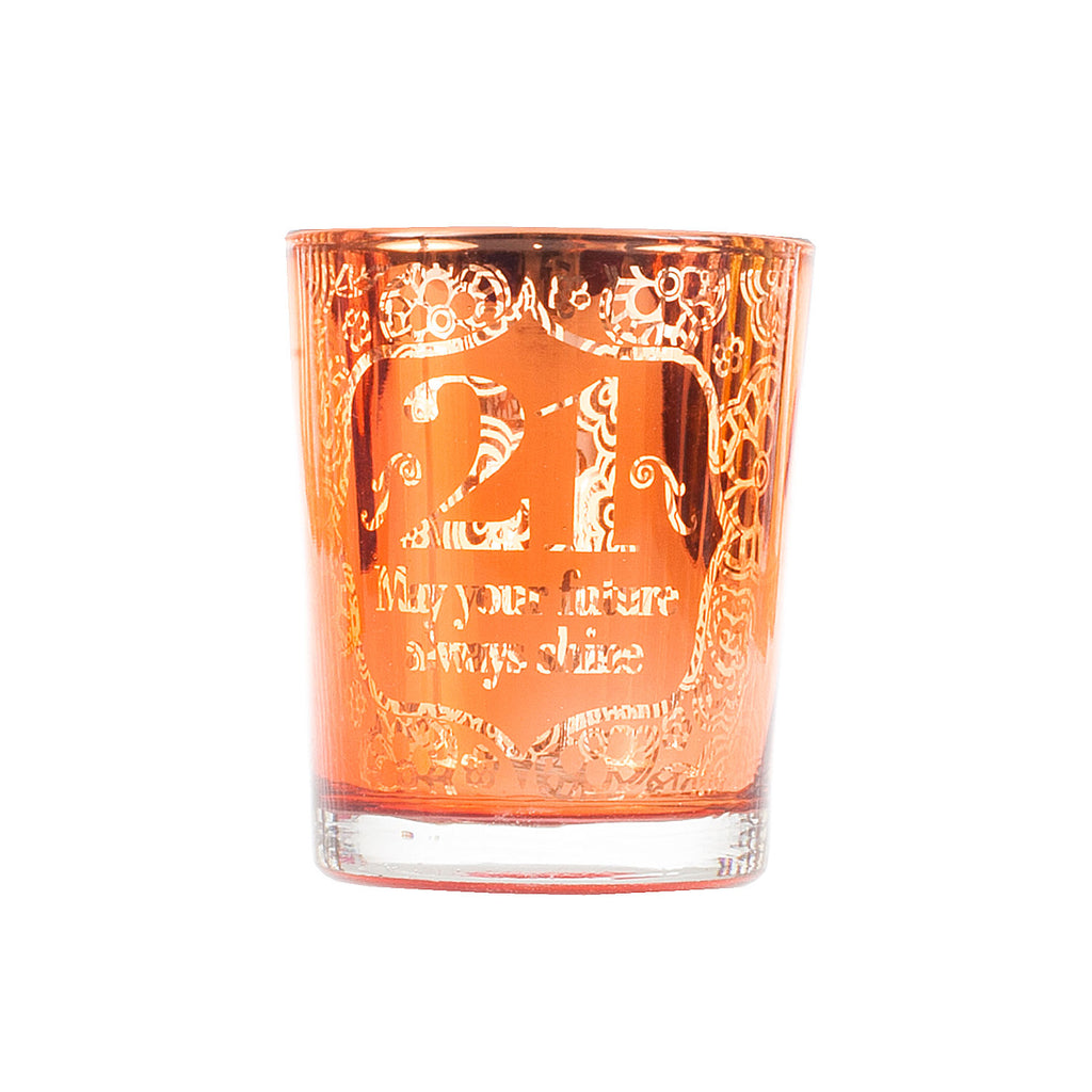 Metallic Candlepot 21