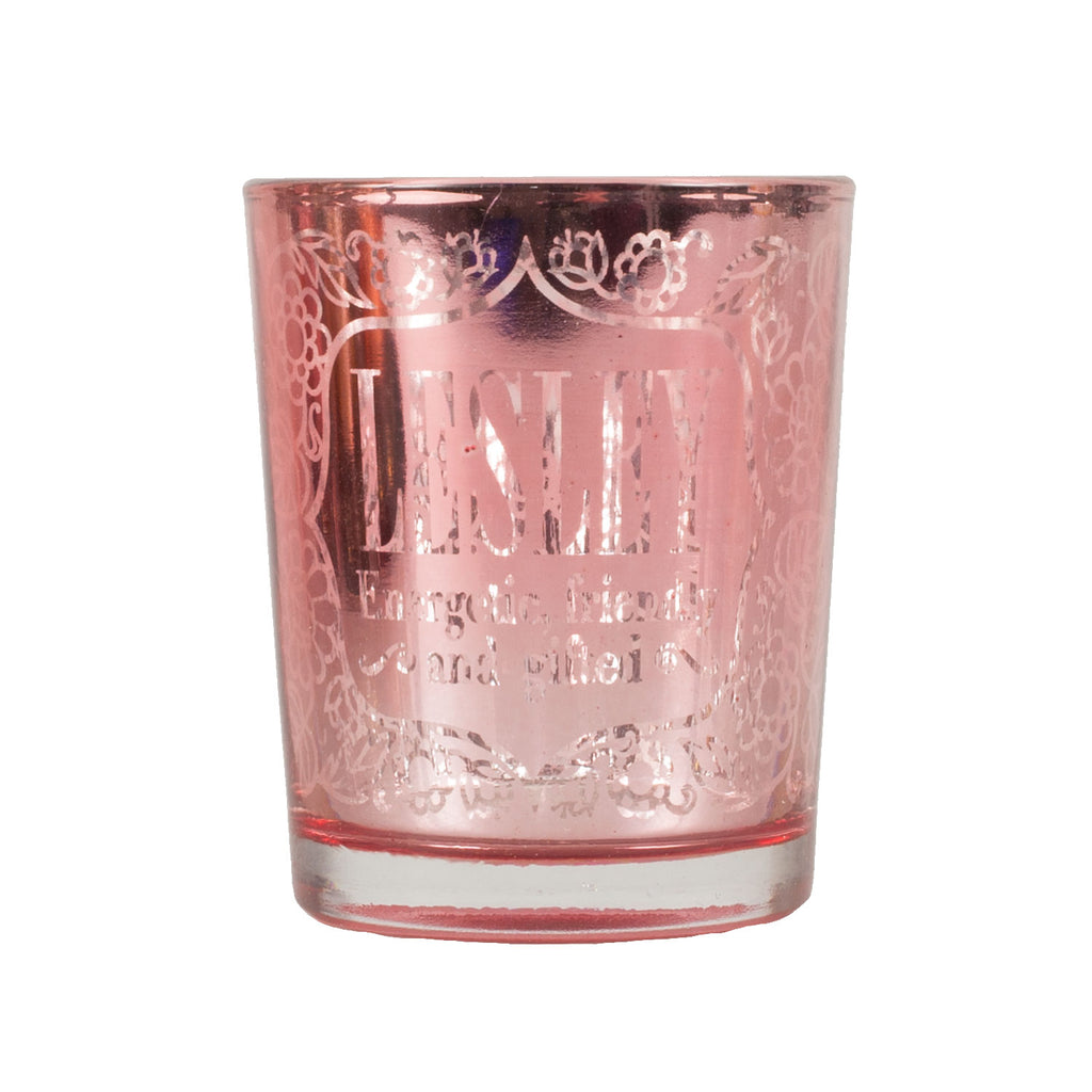 Metallic Candlepot Lesley