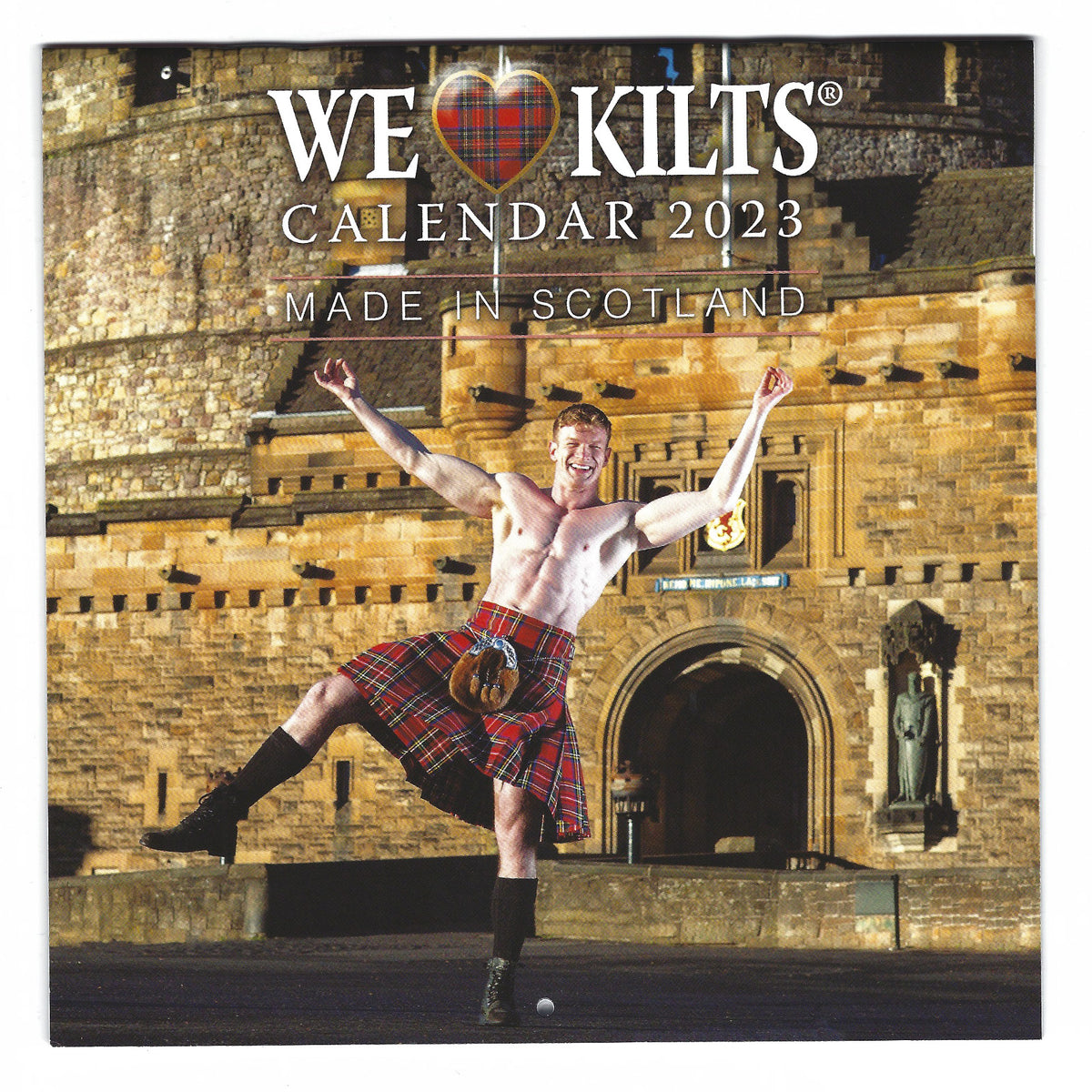 We Love Kilts Calendar 2023 The Scotland Shop