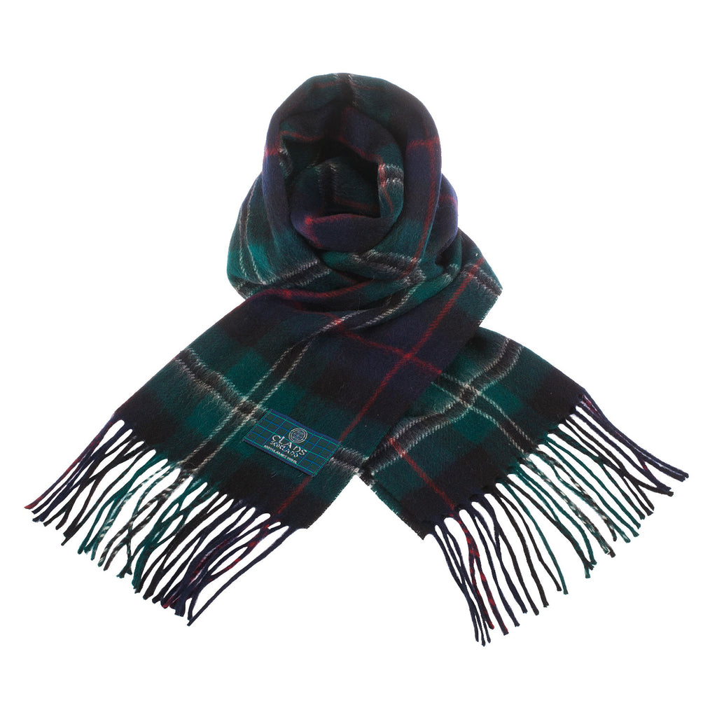 Lambswool Scottish Tartan Clan Scarf  Rose Hunting