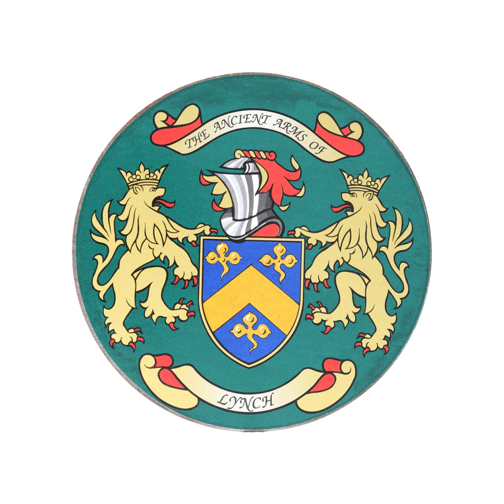 Coat Of Arms Coasters Lynch