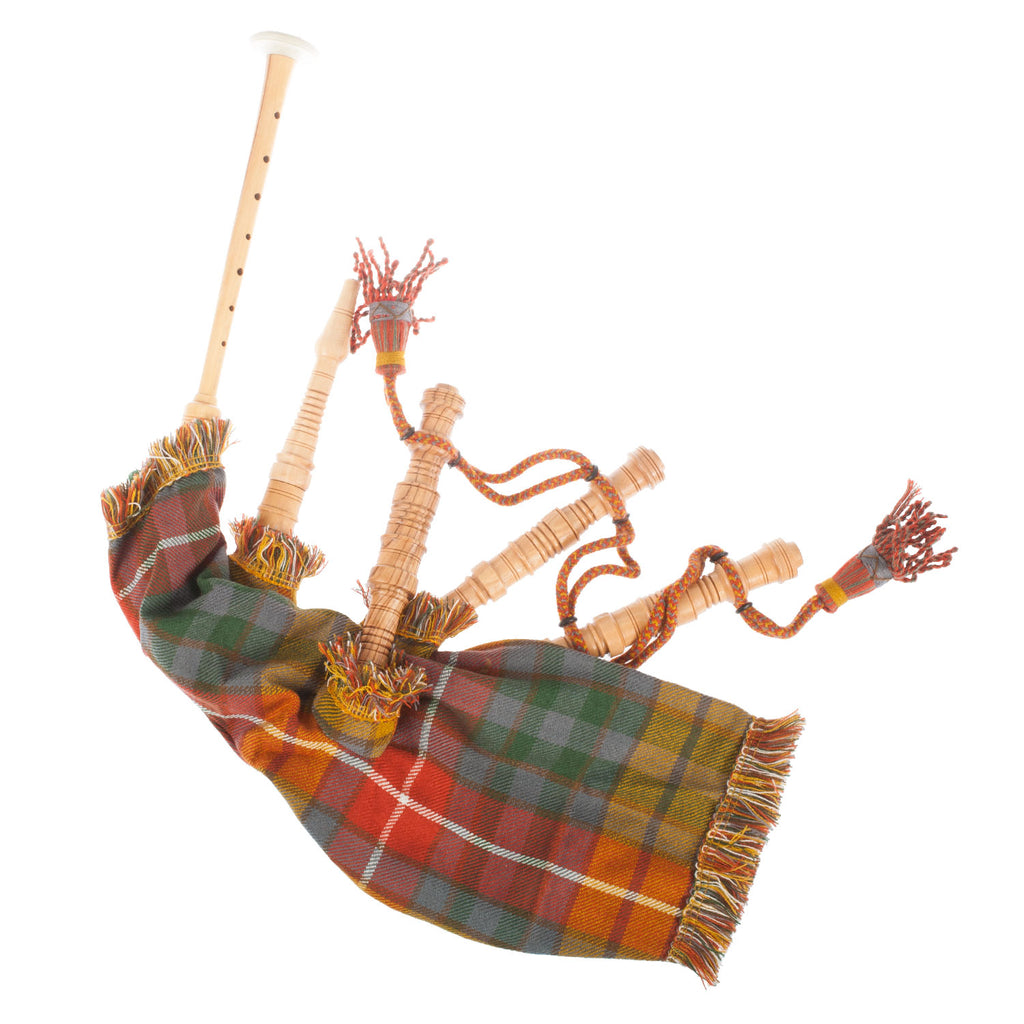 Junior Playable Bagpipes Buchanan Antique