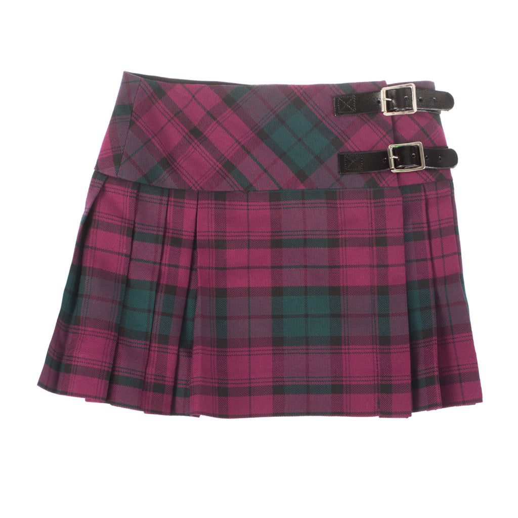 Girls Tartan Billie Kilt Lindsay