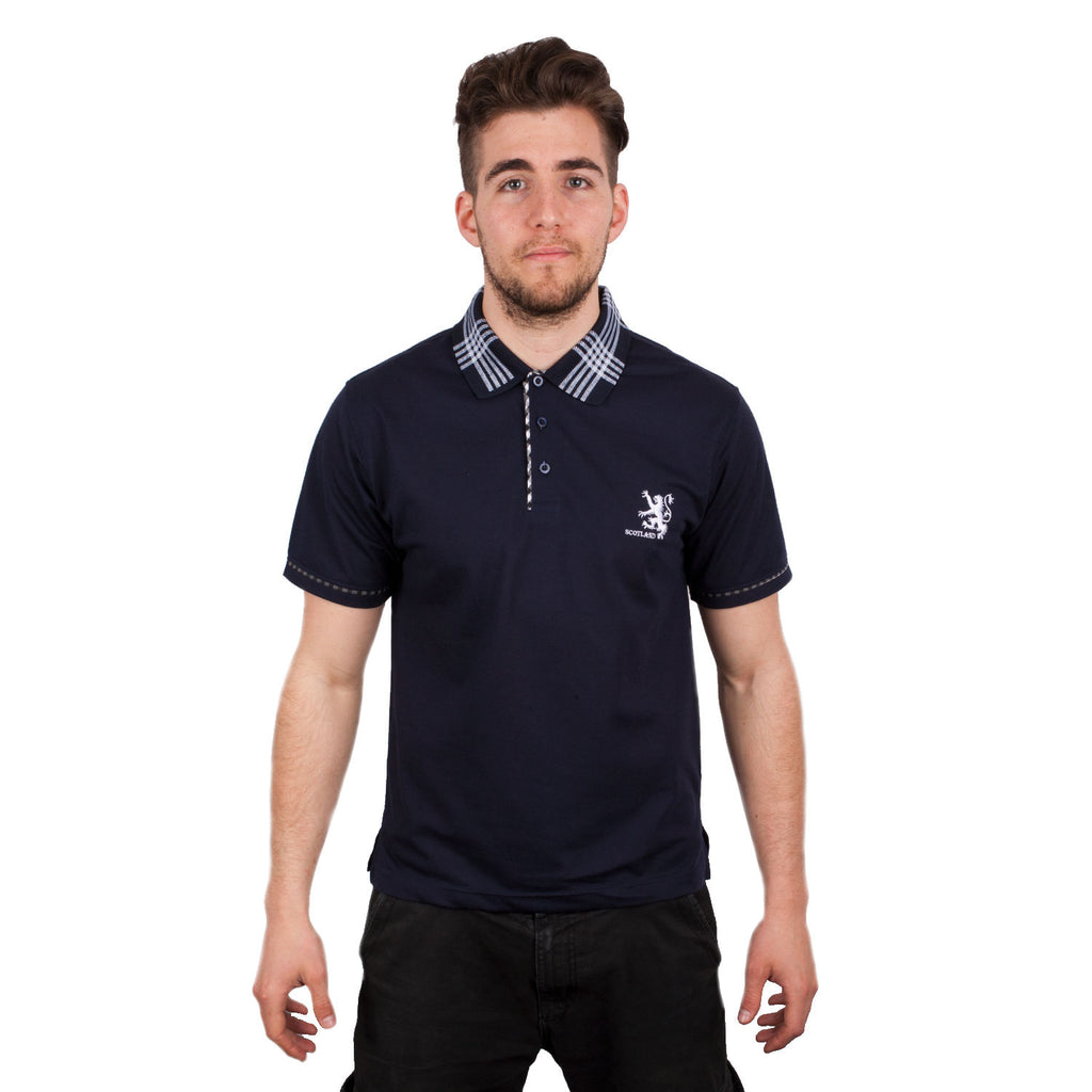 Adults Lion Polo Shirt Navy