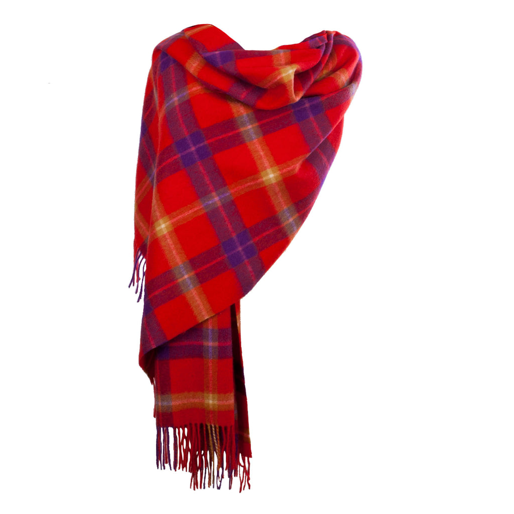 Edinburgh Lambswool Stole  Love Tartan