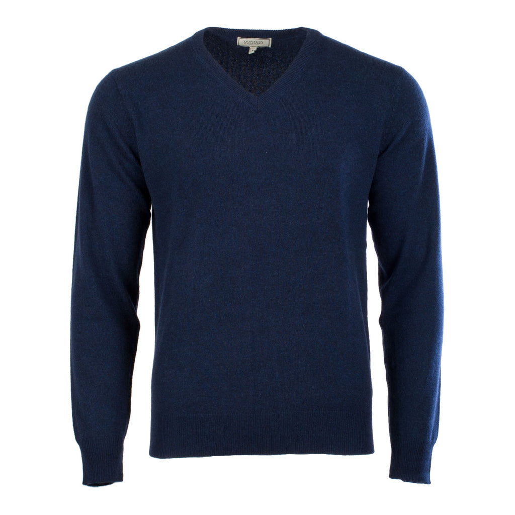Men's Dunedin Cashmere 100% Cashmere V  Cosmos