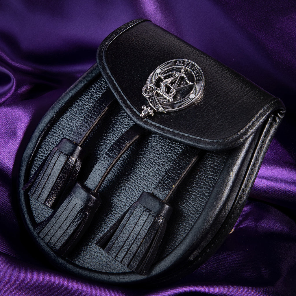 Clan Leather Half Dress Sporran Fletcher