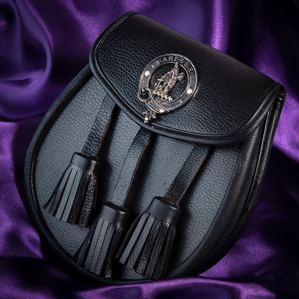 Clan Leather Half Dress Sporran Montgomery