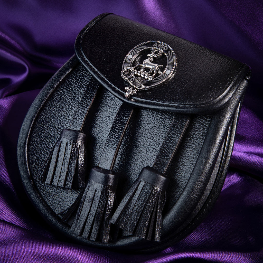 Clan Leather Half Dress Sporran Scott
