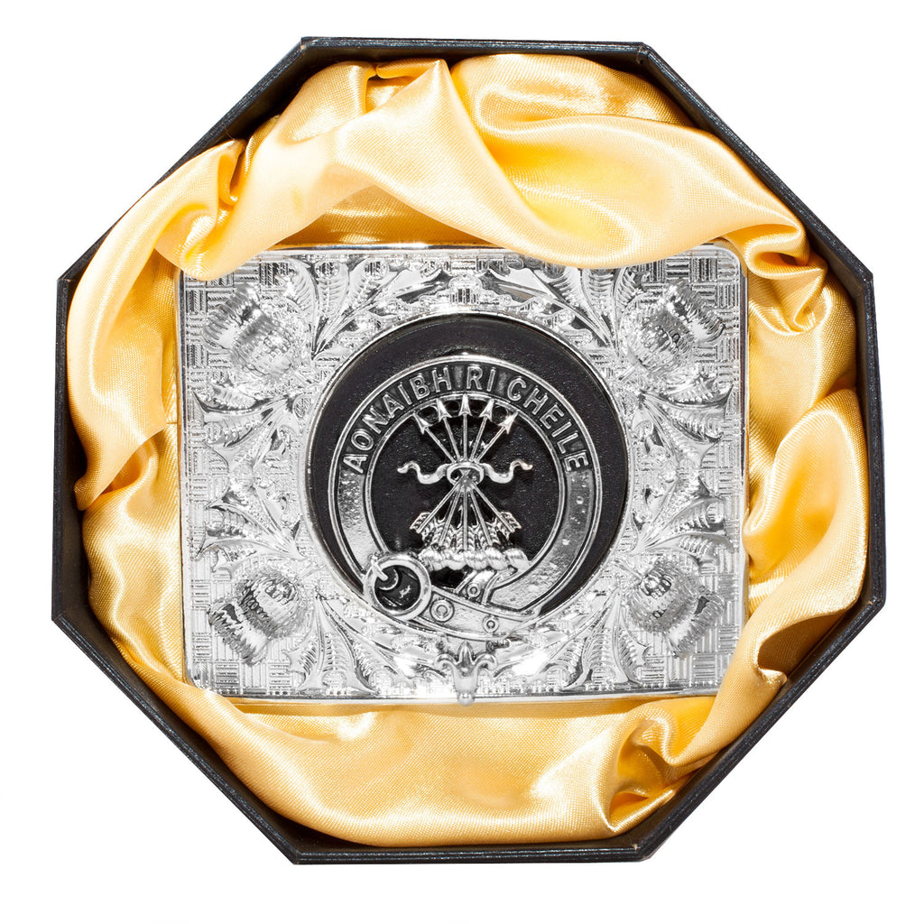 Clan Belt Buckle Cameron