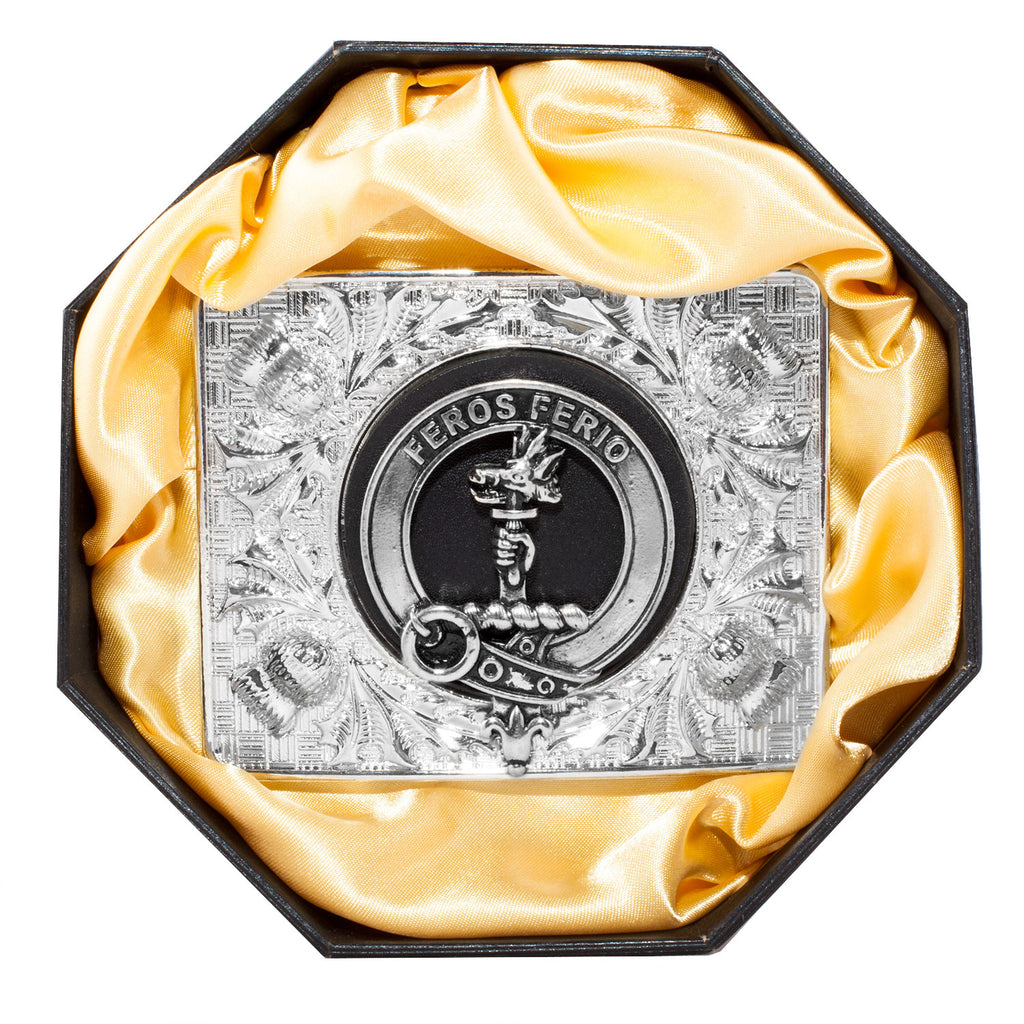 Clan Belt Buckle Chisholm