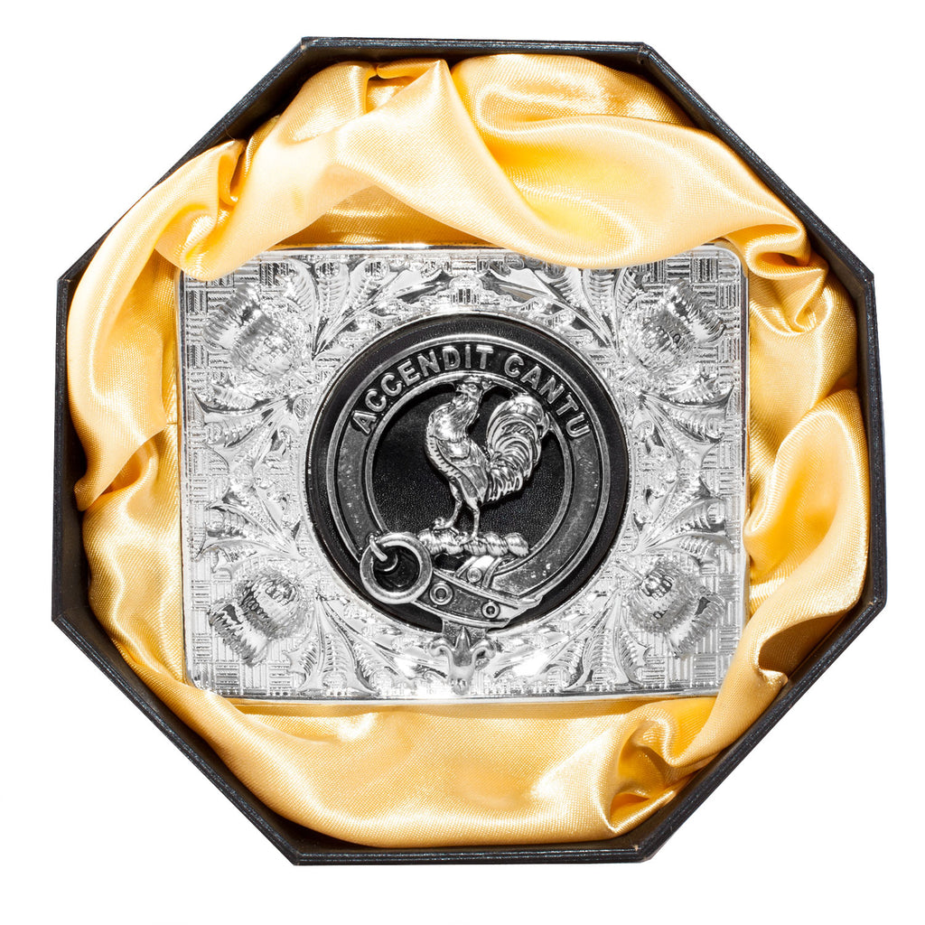 Clan Belt Buckle Cockburn