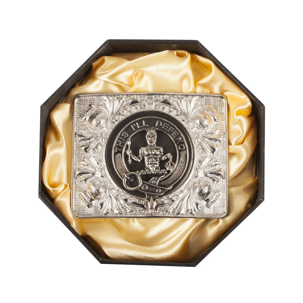 Clan Belt Buckle Macfarlane
