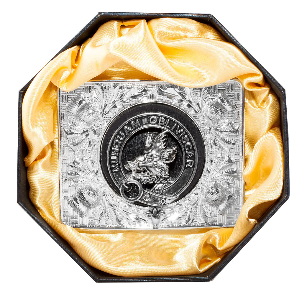Clan Belt Buckle Maciver