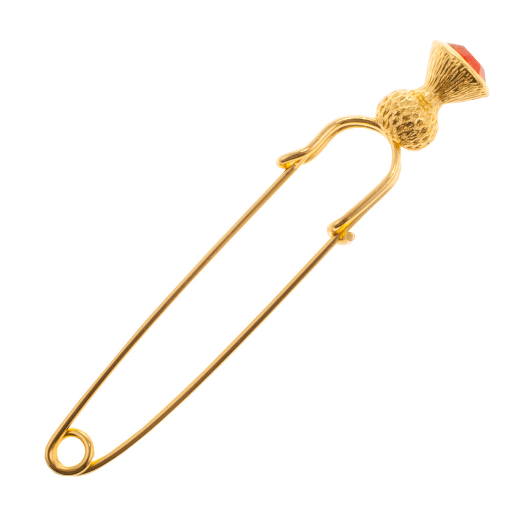 Ladies Thistle Kilt Pin
