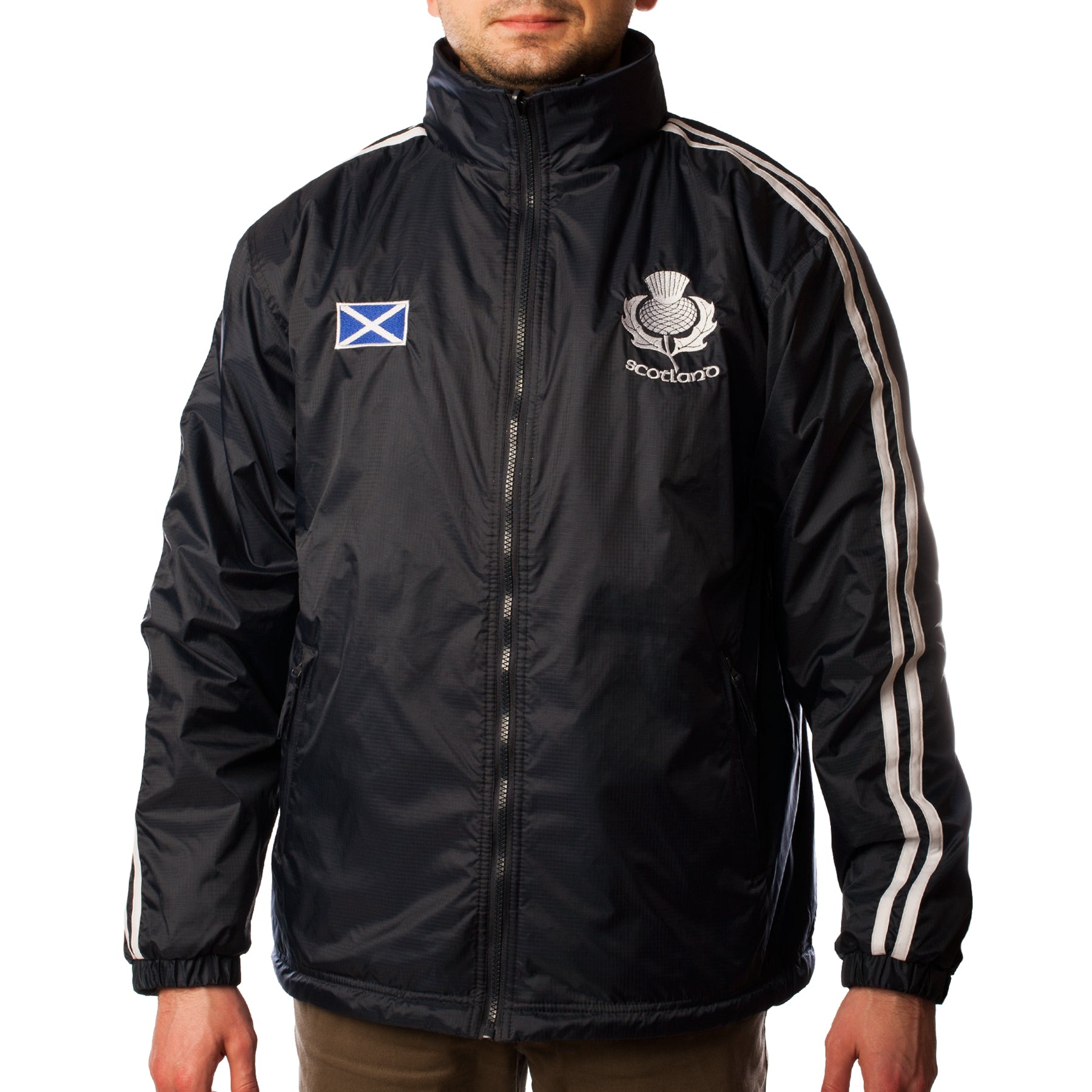 Mens Scotland Fleece Lined Jacket | The Scotland Shop