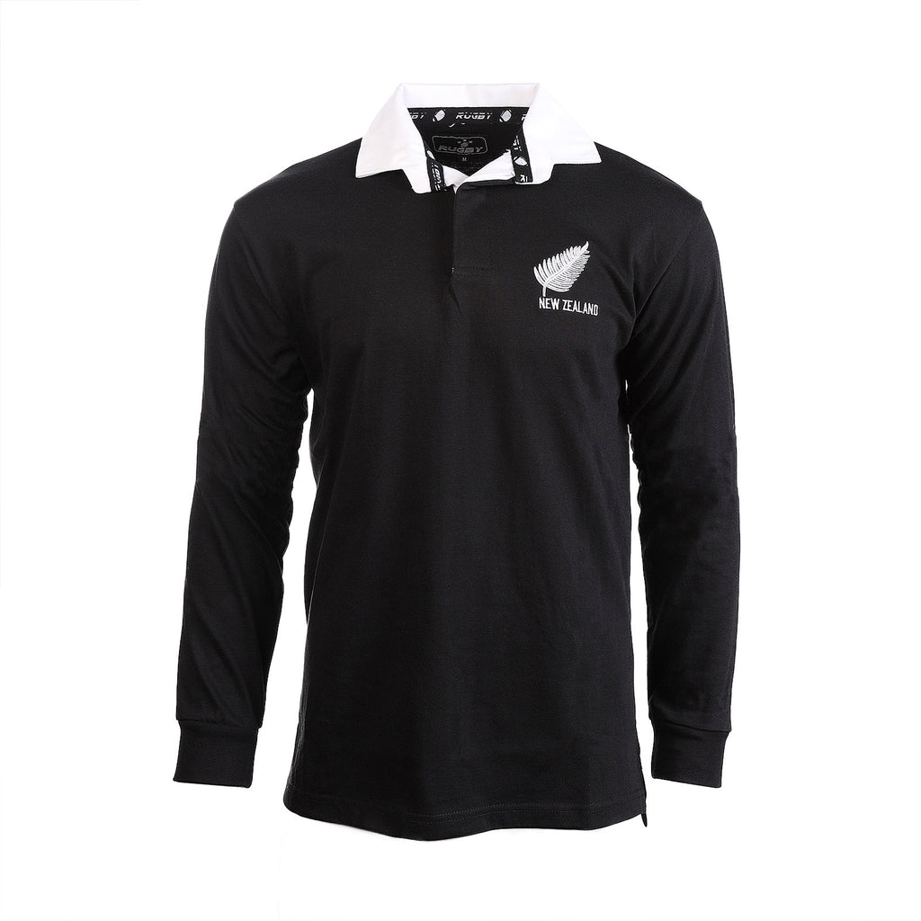 Gents L/S New Zealand Rugby Shirt